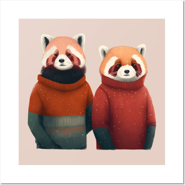 Sweater panda couple on sale